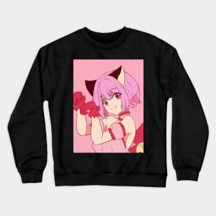 Cat Cat Ichigo Fanart Crewneck Sweatshirt